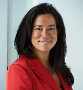 Minister Jody Wilson-Raybould - Headshot - Twitter - Red Jacket cropped