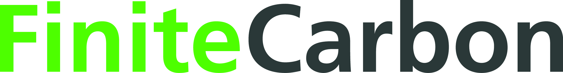 Finite Carbon Canada Logo